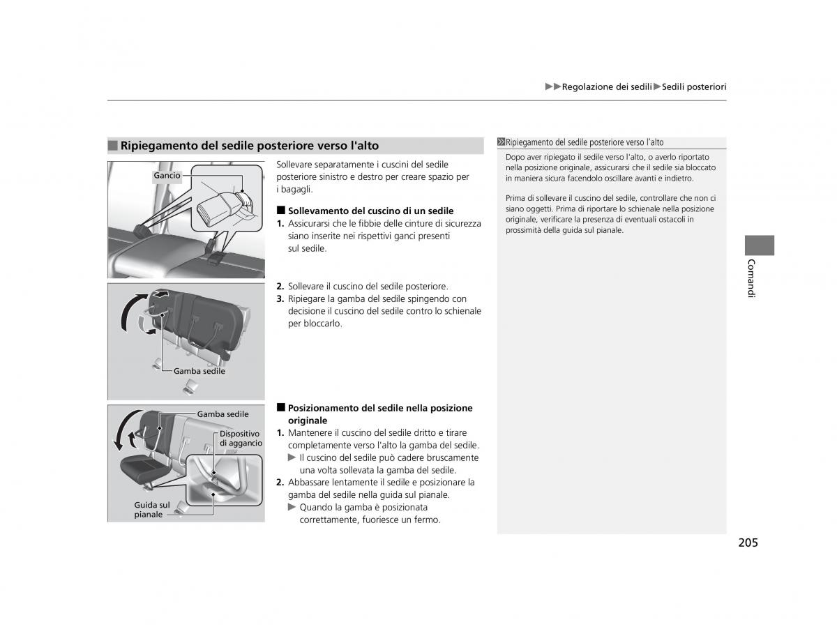 Honda HR V II 2 manuale del proprietario / page 206