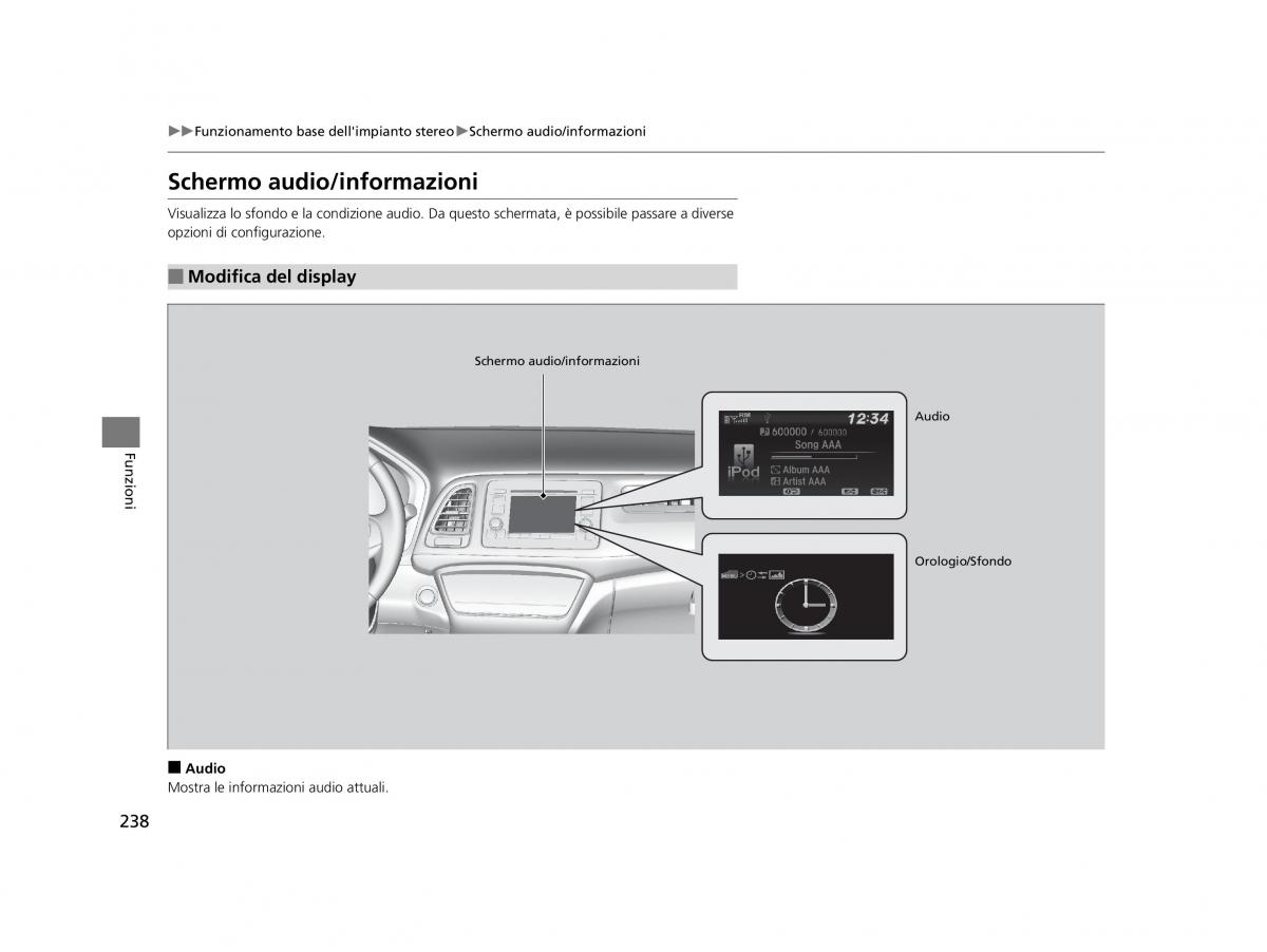 Honda HR V II 2 manuale del proprietario / page 239