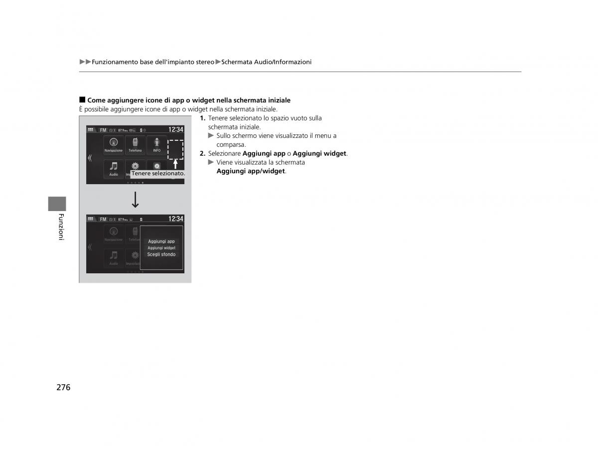 Honda HR V II 2 manuale del proprietario / page 277