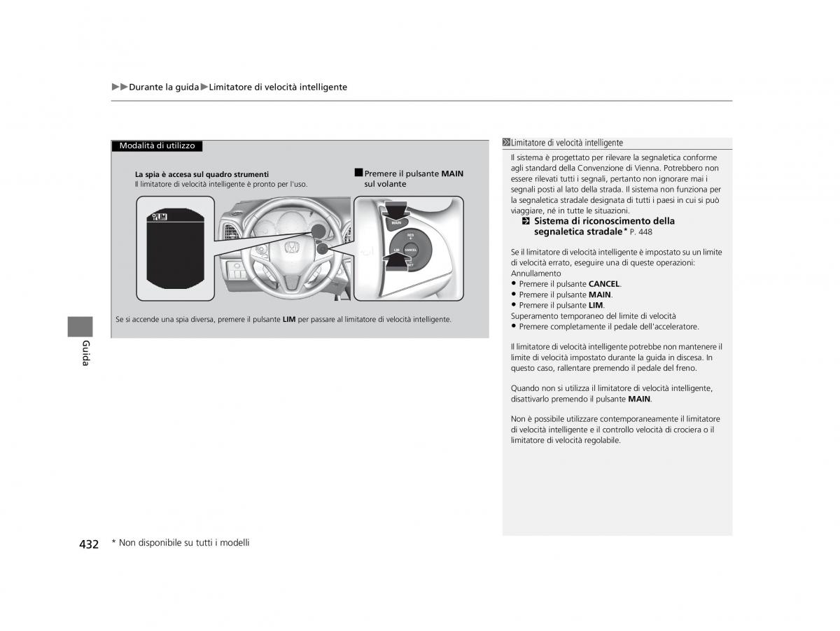 Honda HR V II 2 manuale del proprietario / page 433