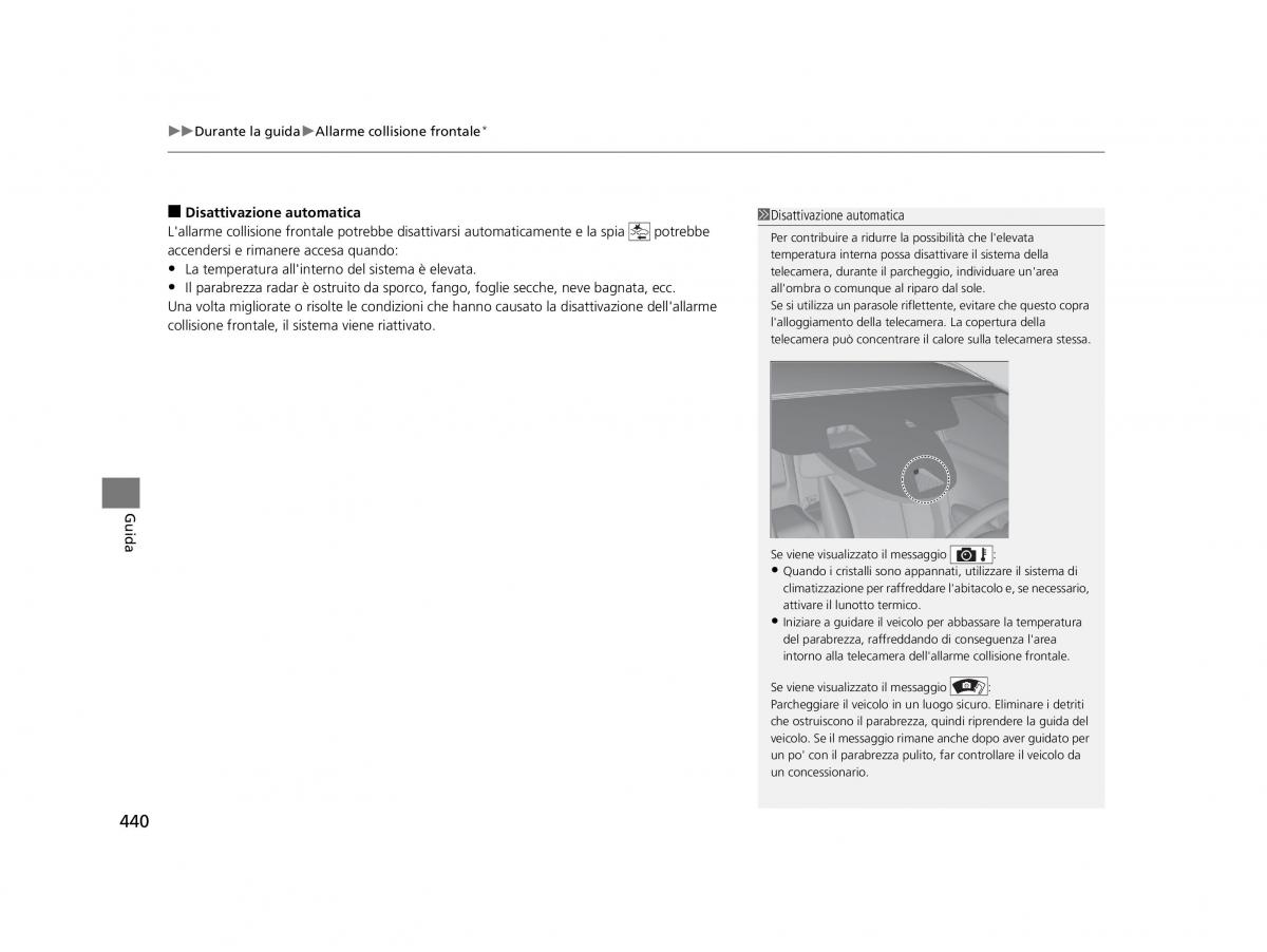 Honda HR V II 2 manuale del proprietario / page 441