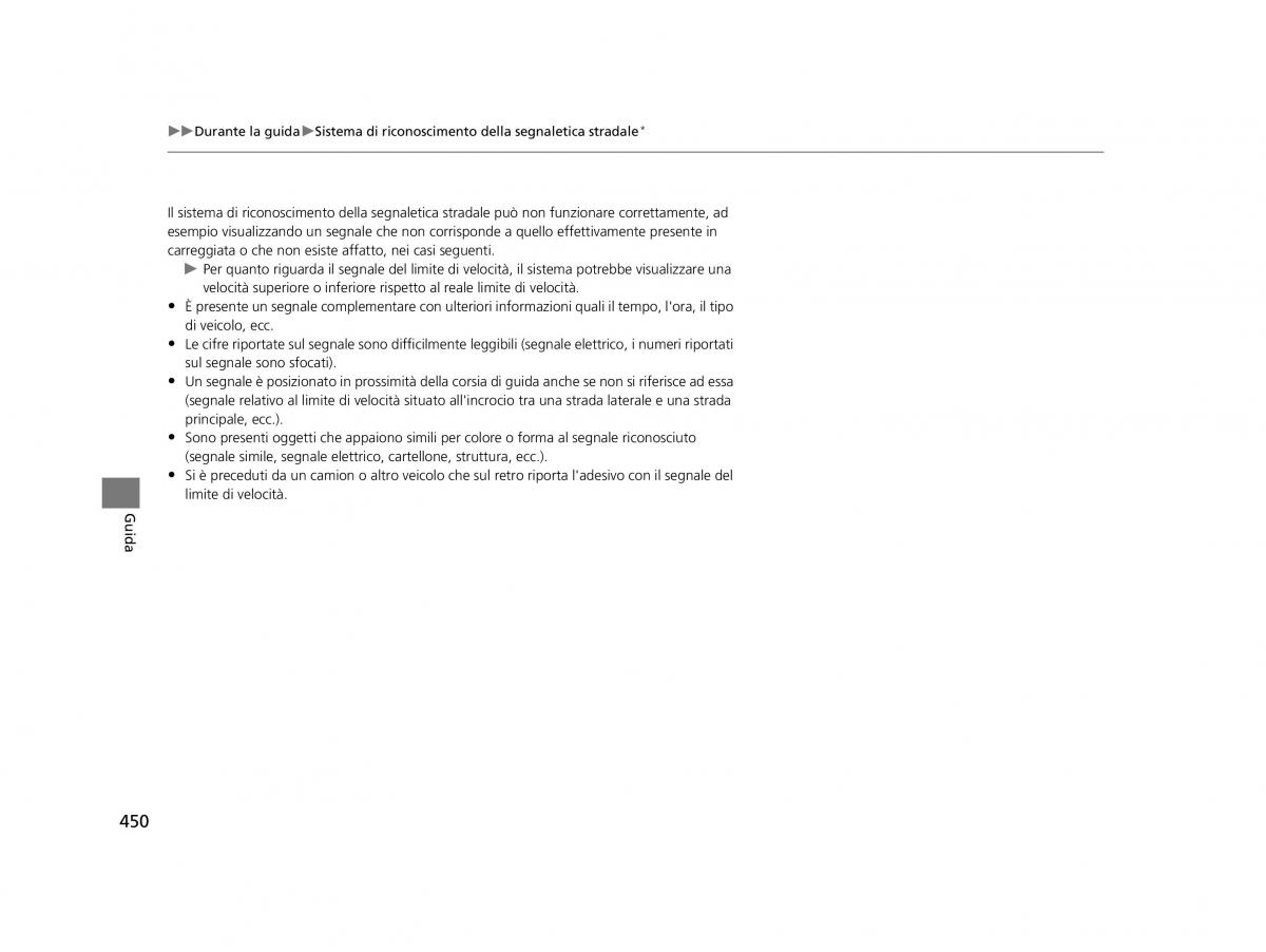 Honda HR V II 2 manuale del proprietario / page 451