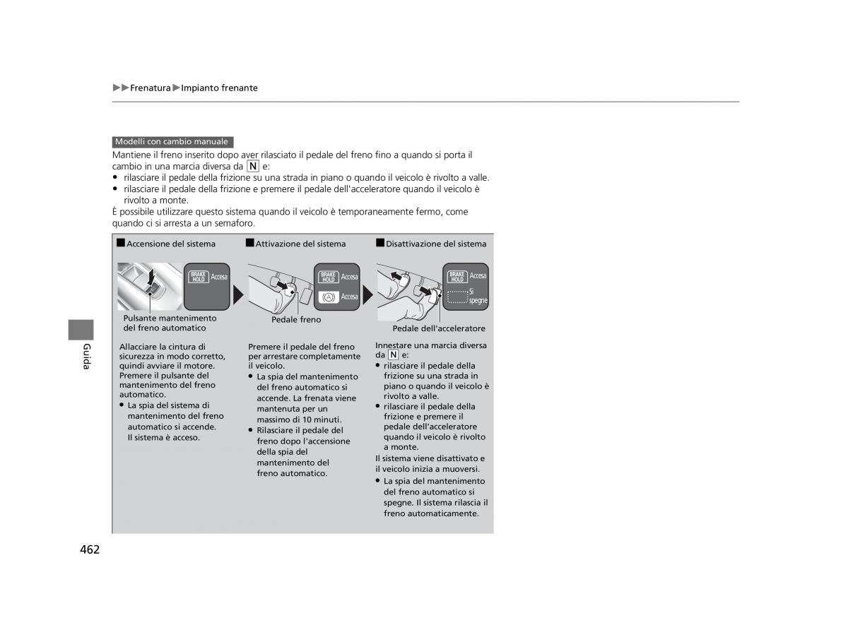 Honda HR V II 2 manuale del proprietario / page 463