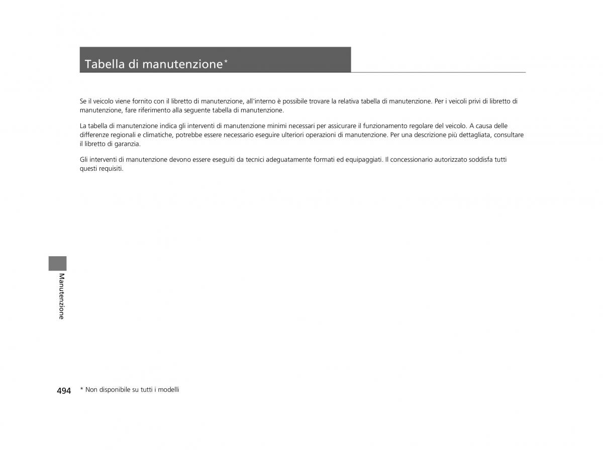 Honda HR V II 2 manuale del proprietario / page 495