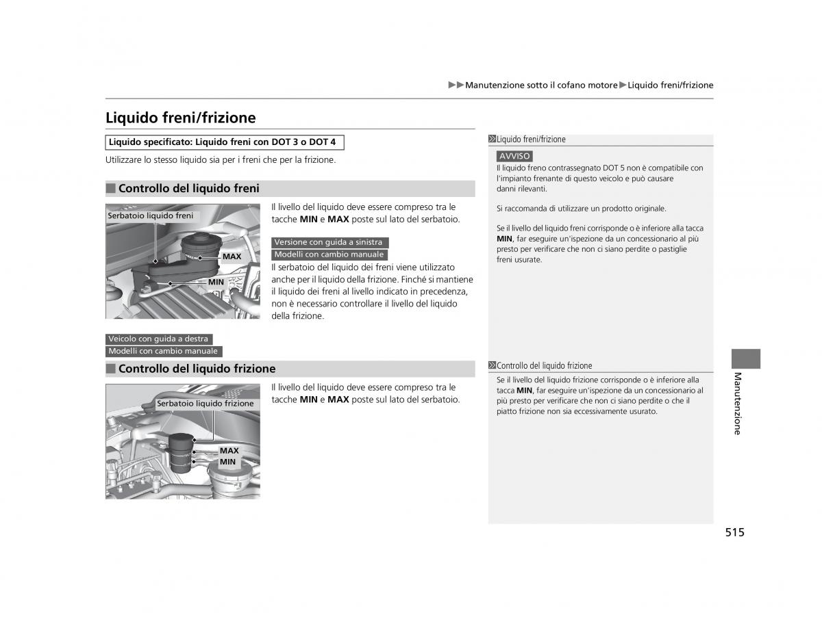 Honda HR V II 2 manuale del proprietario / page 516