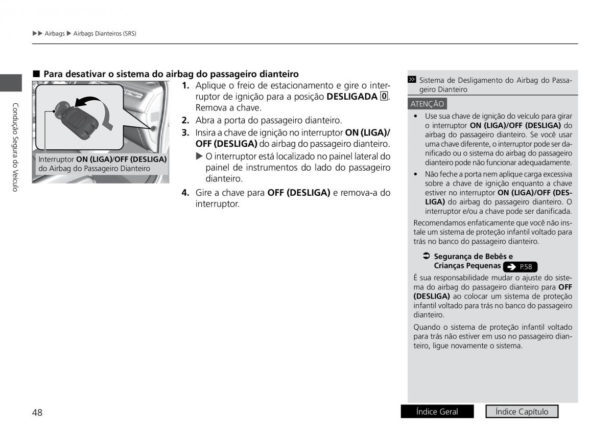 Honda HR V II 2 manual del propietario / page 56