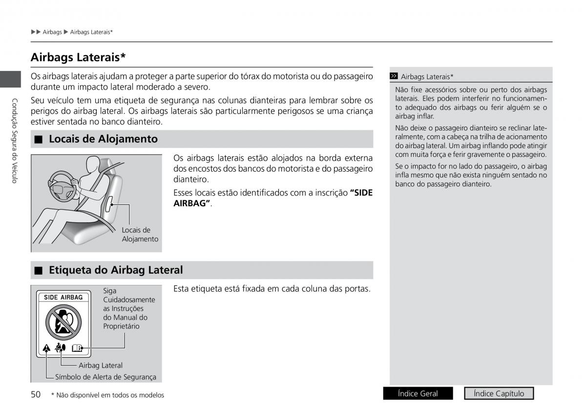 Honda HR V II 2 manual del propietario / page 58