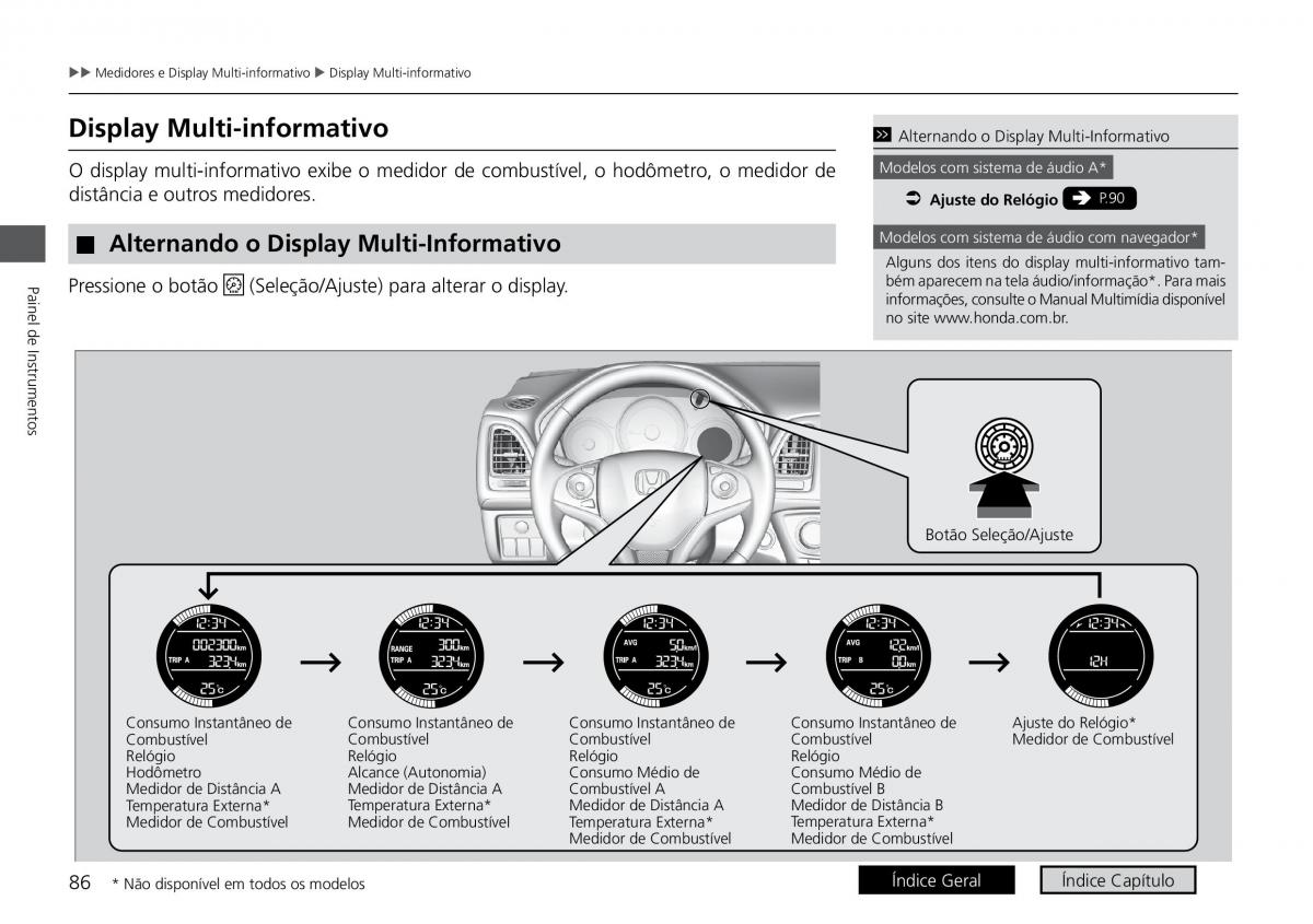 Honda HR V II 2 manual del propietario / page 94