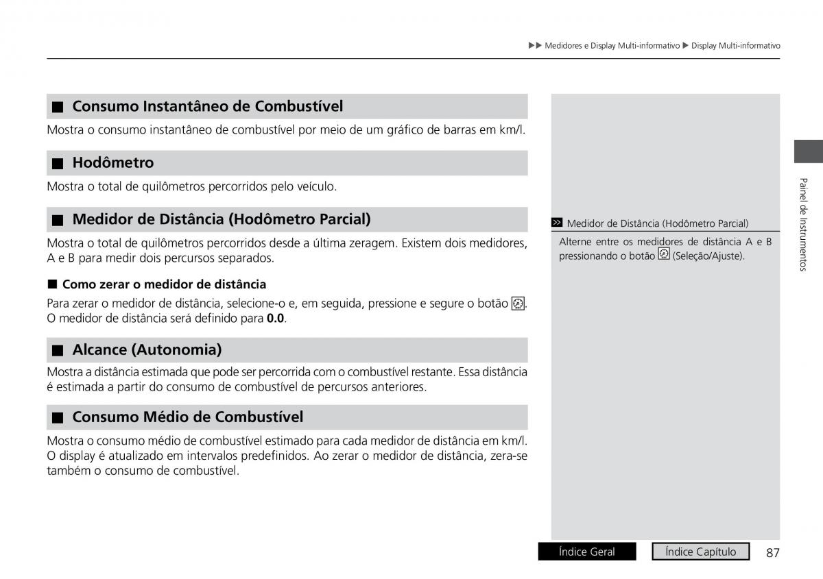 Honda HR V II 2 manual del propietario / page 95