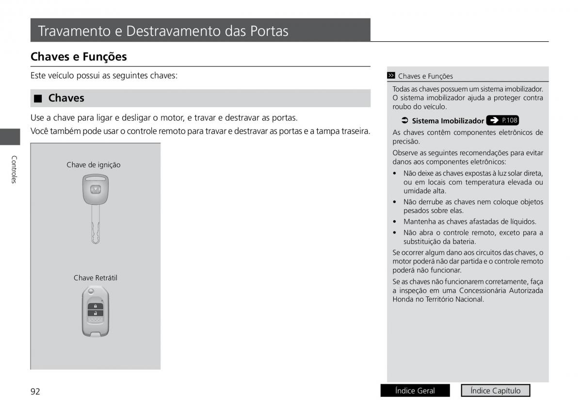 Honda HR V II 2 manual del propietario / page 100