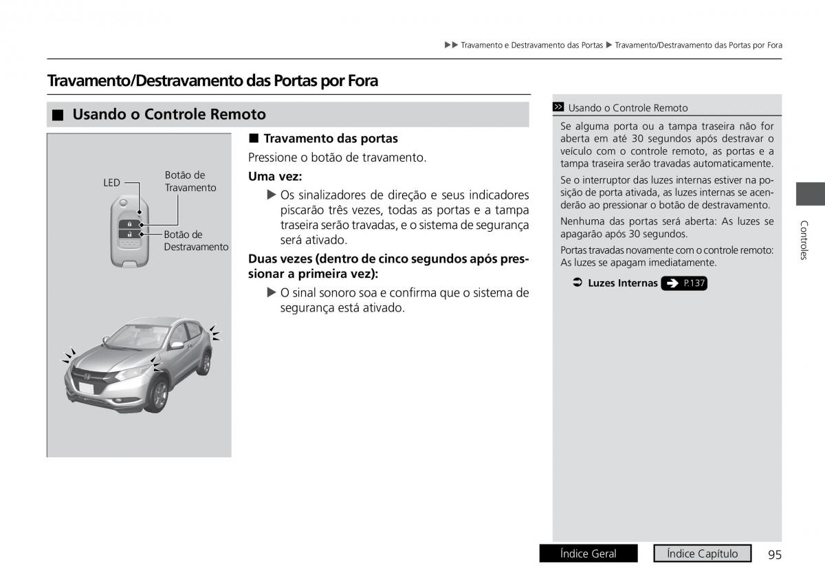 Honda HR V II 2 manual del propietario / page 103