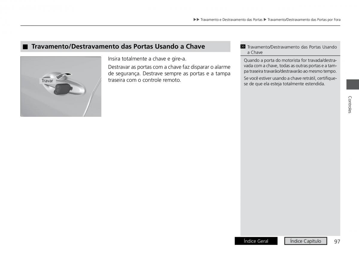 Honda HR V II 2 manual del propietario / page 105