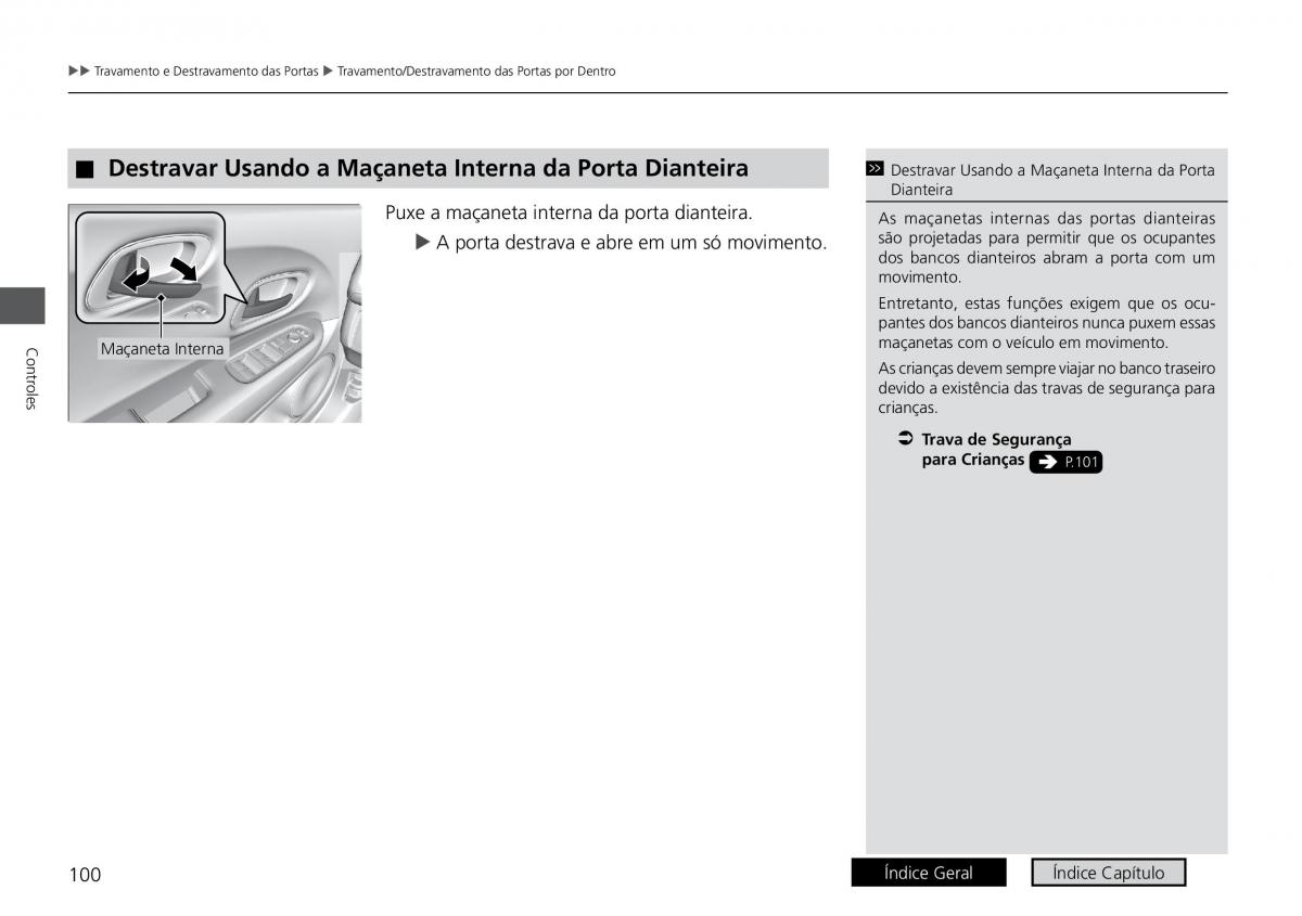 Honda HR V II 2 manual del propietario / page 108