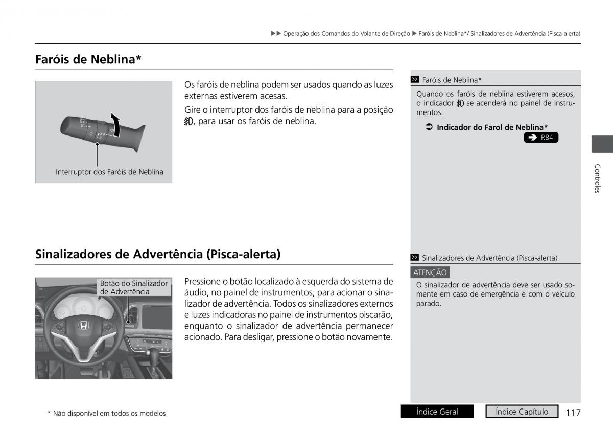 Honda HR V II 2 manual del propietario / page 125