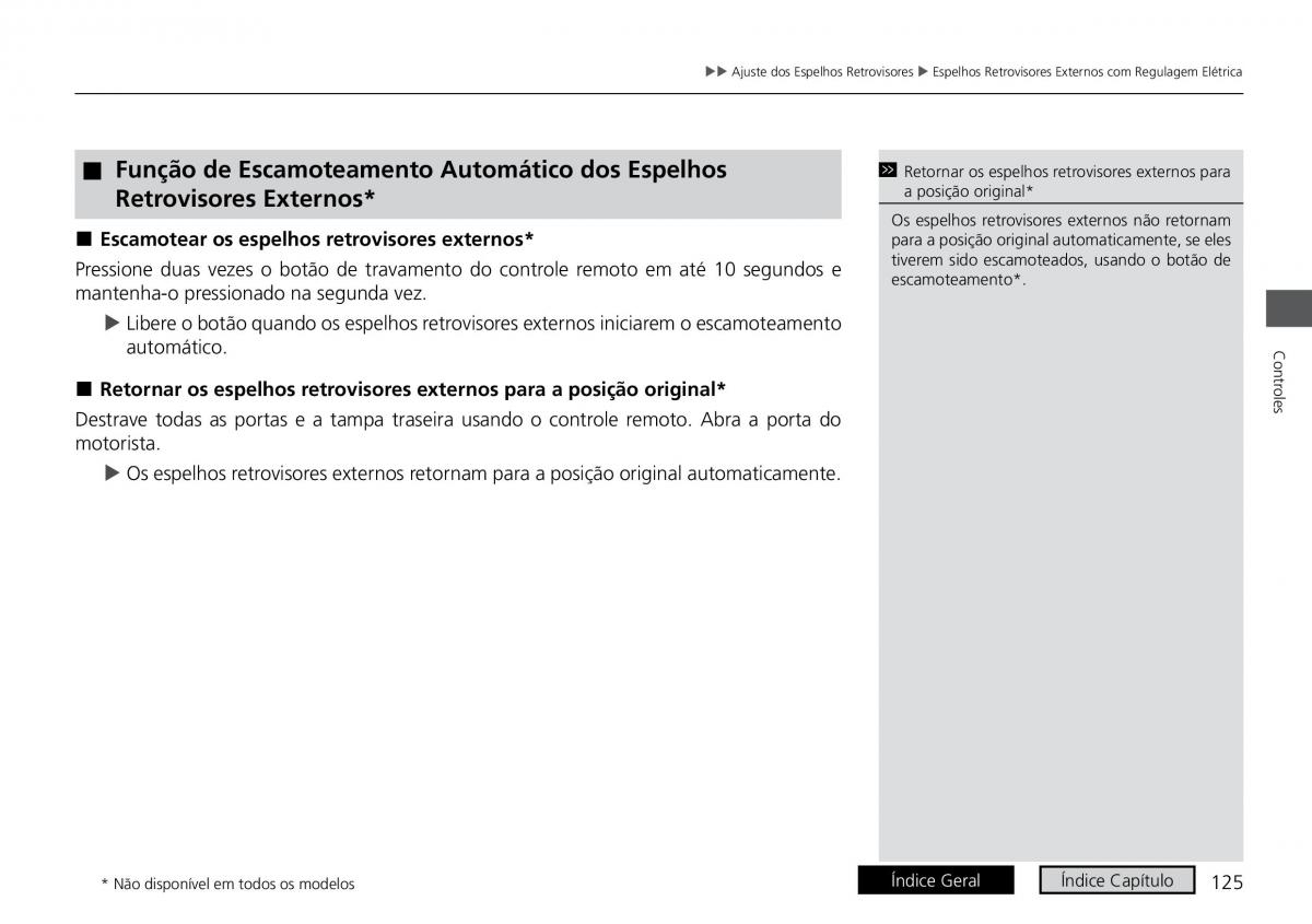 Honda HR V II 2 manual del propietario / page 133