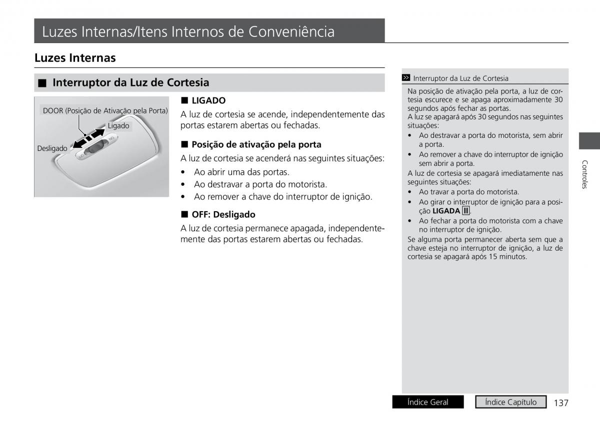 Honda HR V II 2 manual del propietario / page 145