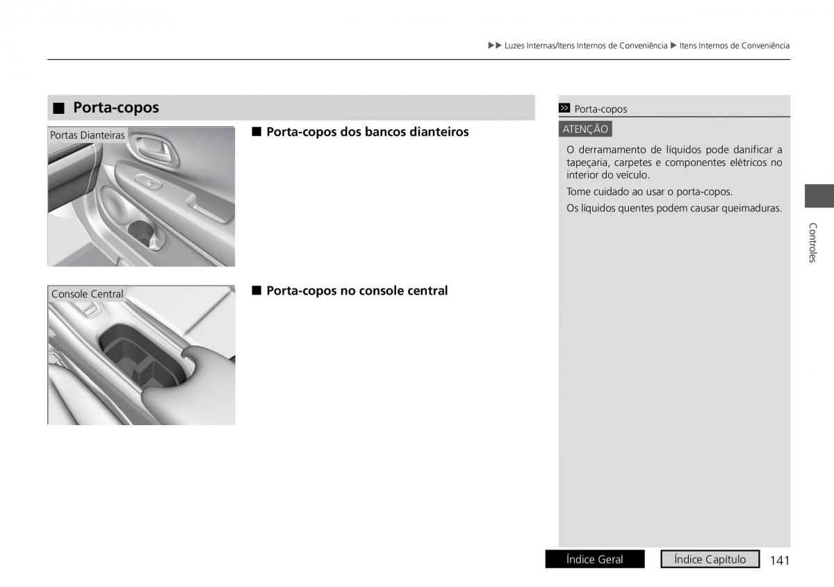 Honda HR V II 2 manual del propietario / page 149