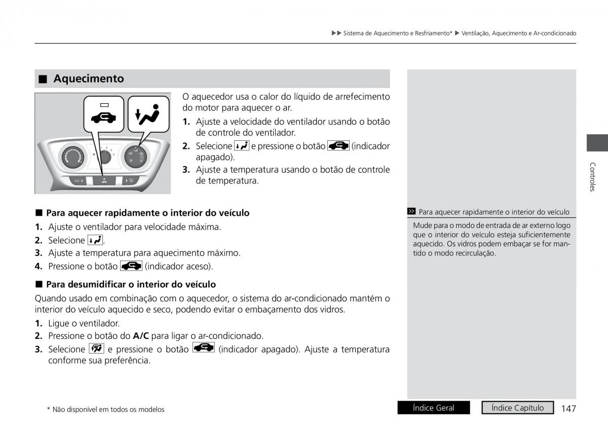 Honda HR V II 2 manual del propietario / page 155