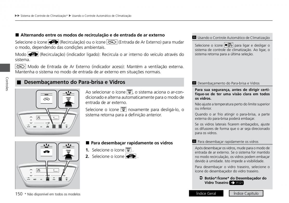 Honda HR V II 2 manual del propietario / page 158