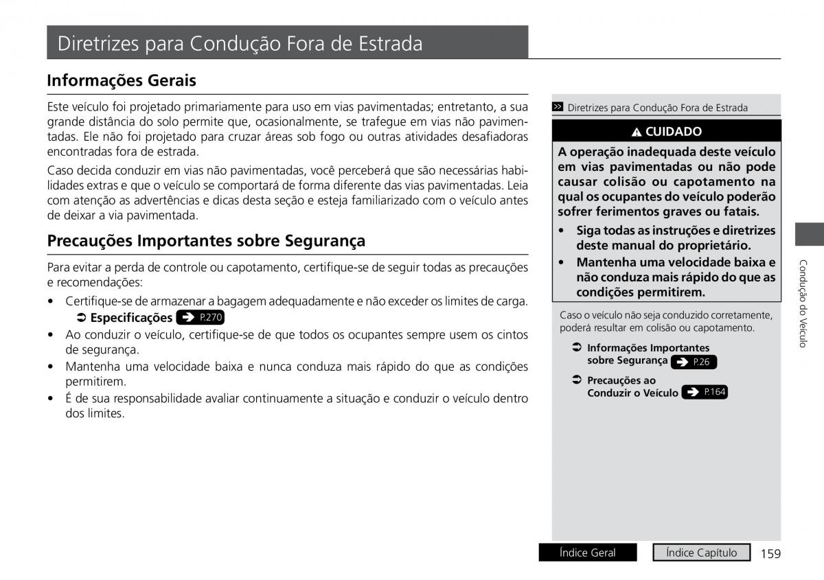 Honda HR V II 2 manual del propietario / page 167