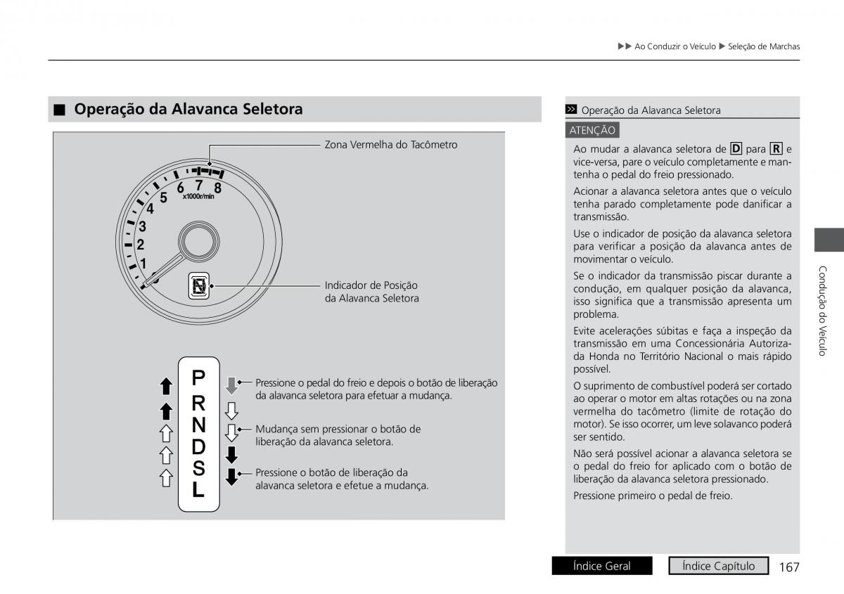 Honda HR V II 2 manual del propietario / page 175