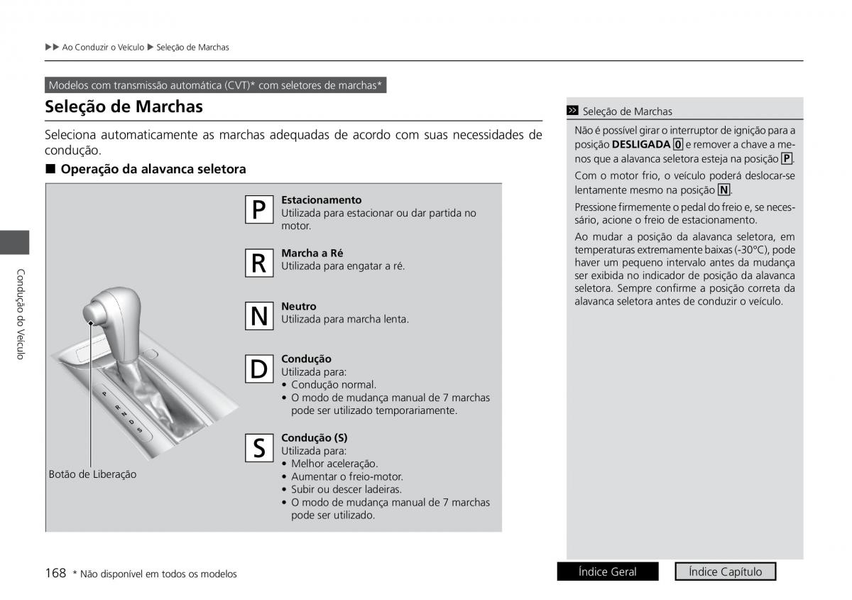 Honda HR V II 2 manual del propietario / page 176