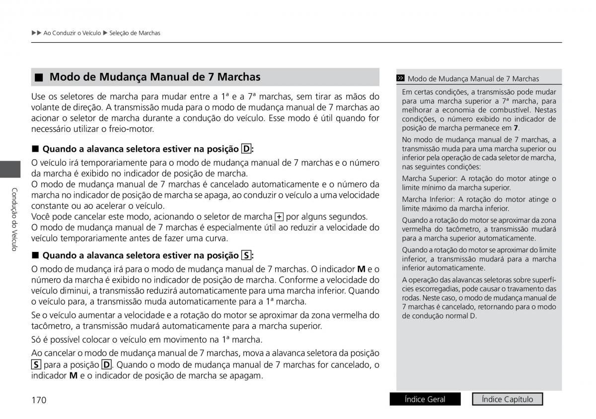 Honda HR V II 2 manual del propietario / page 178