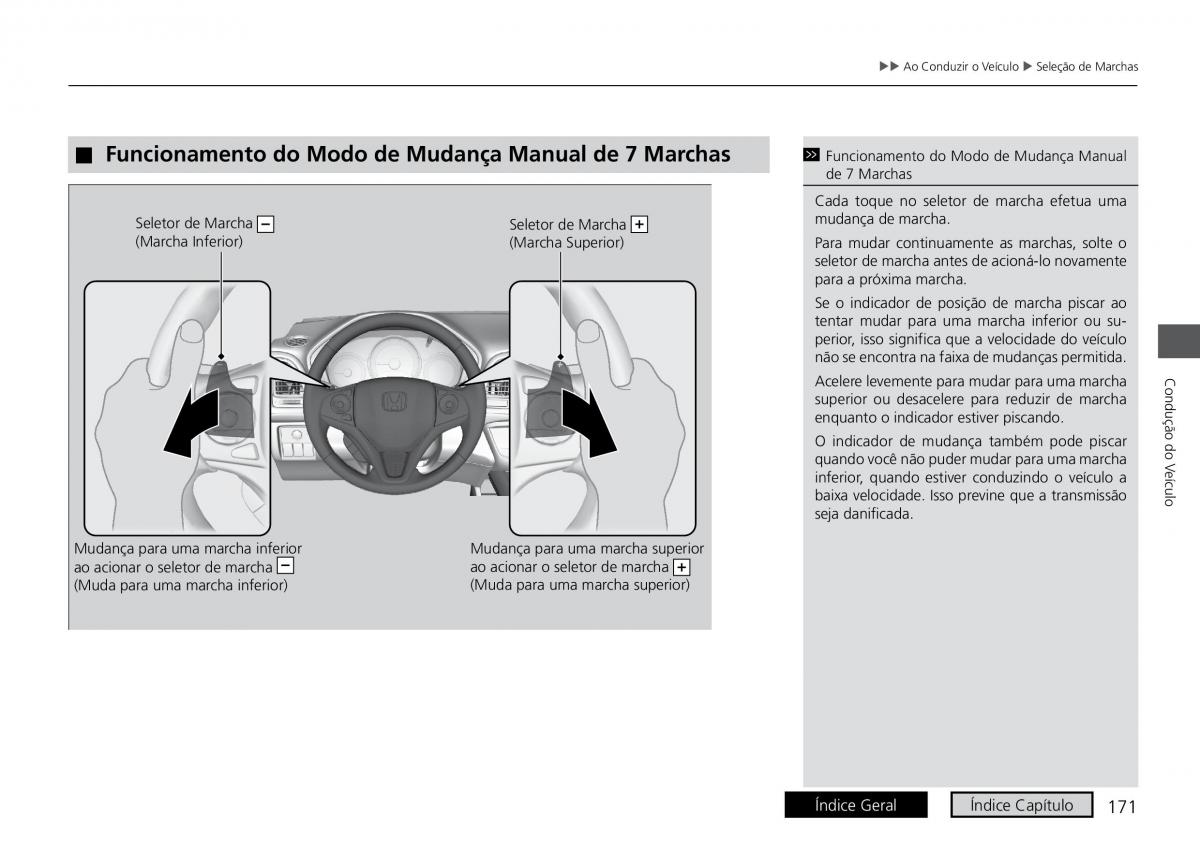 Honda HR V II 2 manual del propietario / page 179