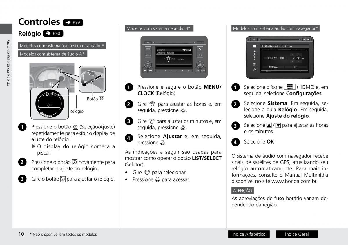 Honda HR V II 2 manual del propietario / page 18