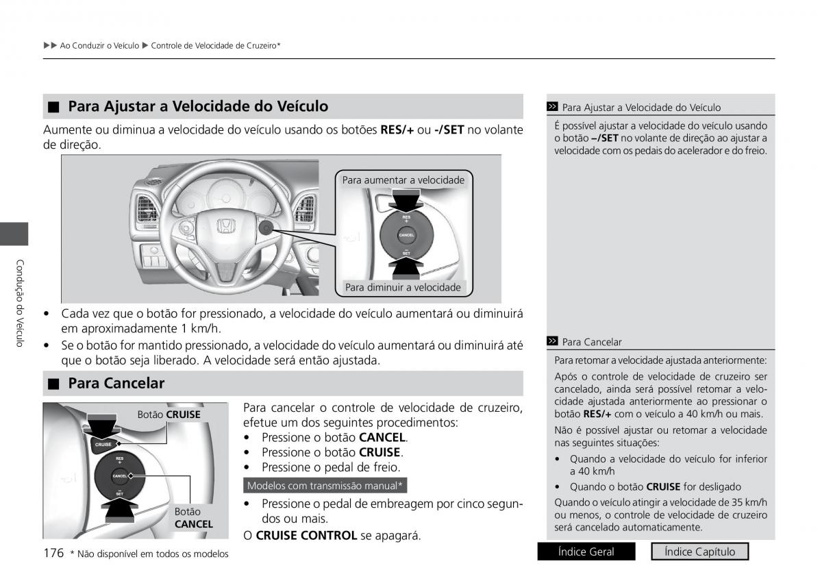 Honda HR V II 2 manual del propietario / page 184