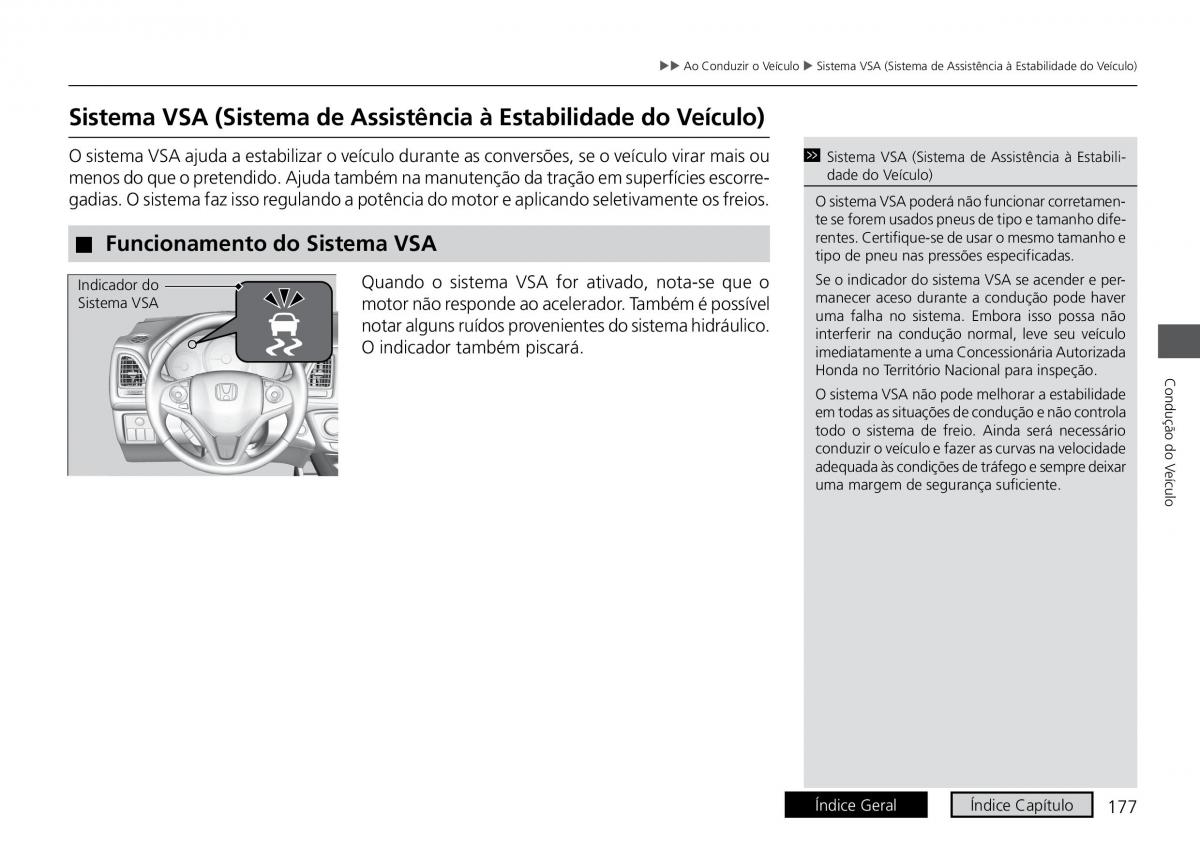 Honda HR V II 2 manual del propietario / page 185