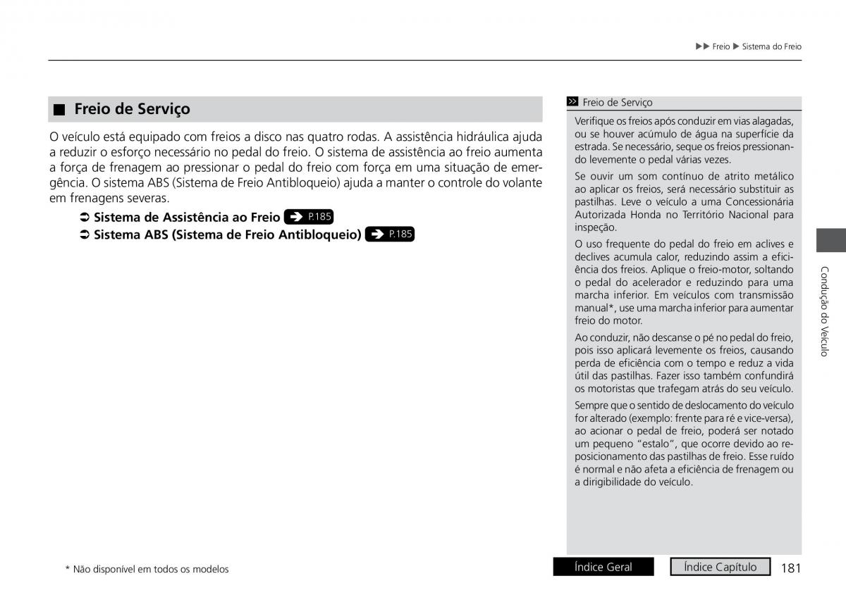 Honda HR V II 2 manual del propietario / page 189