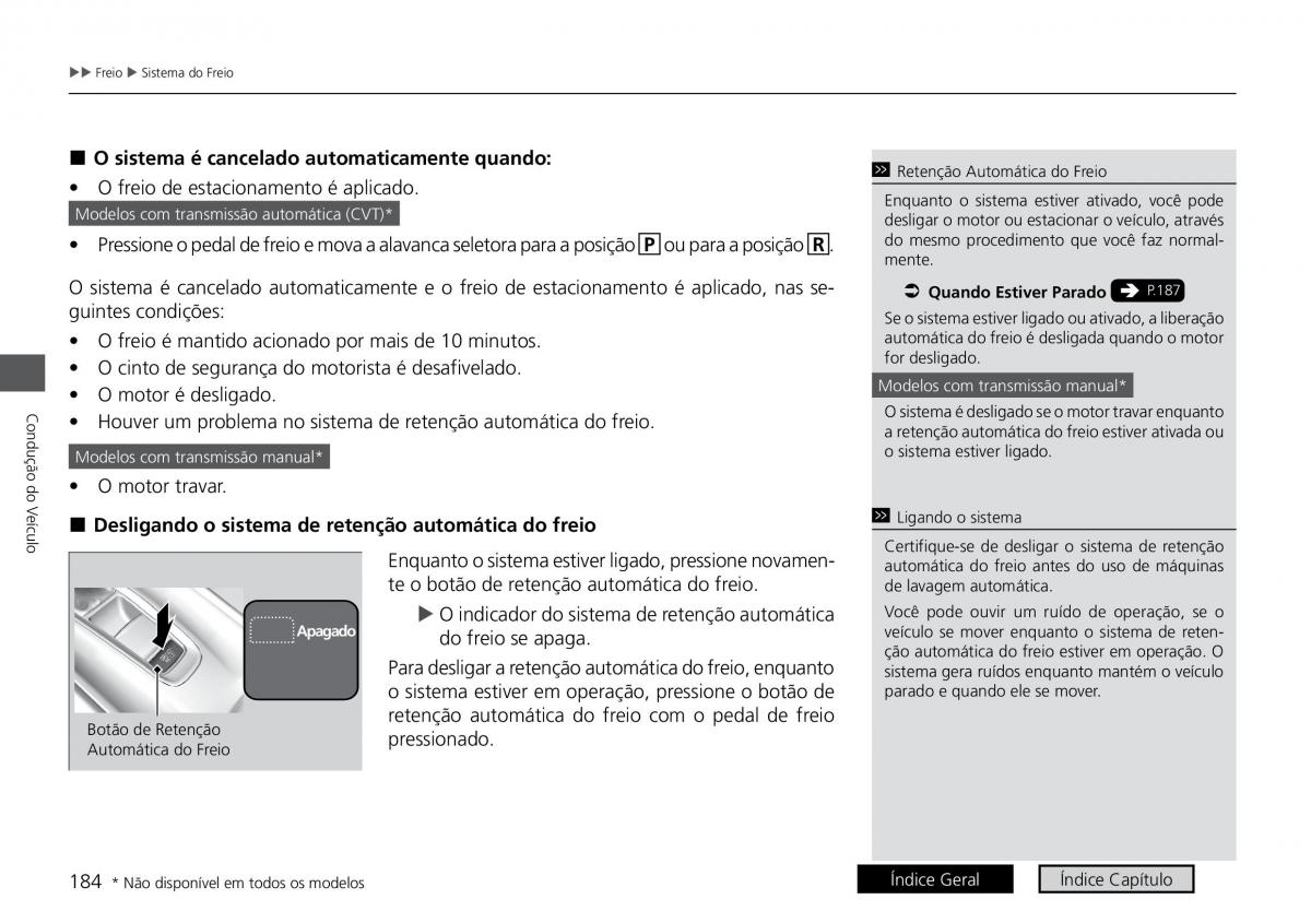 Honda HR V II 2 manual del propietario / page 192