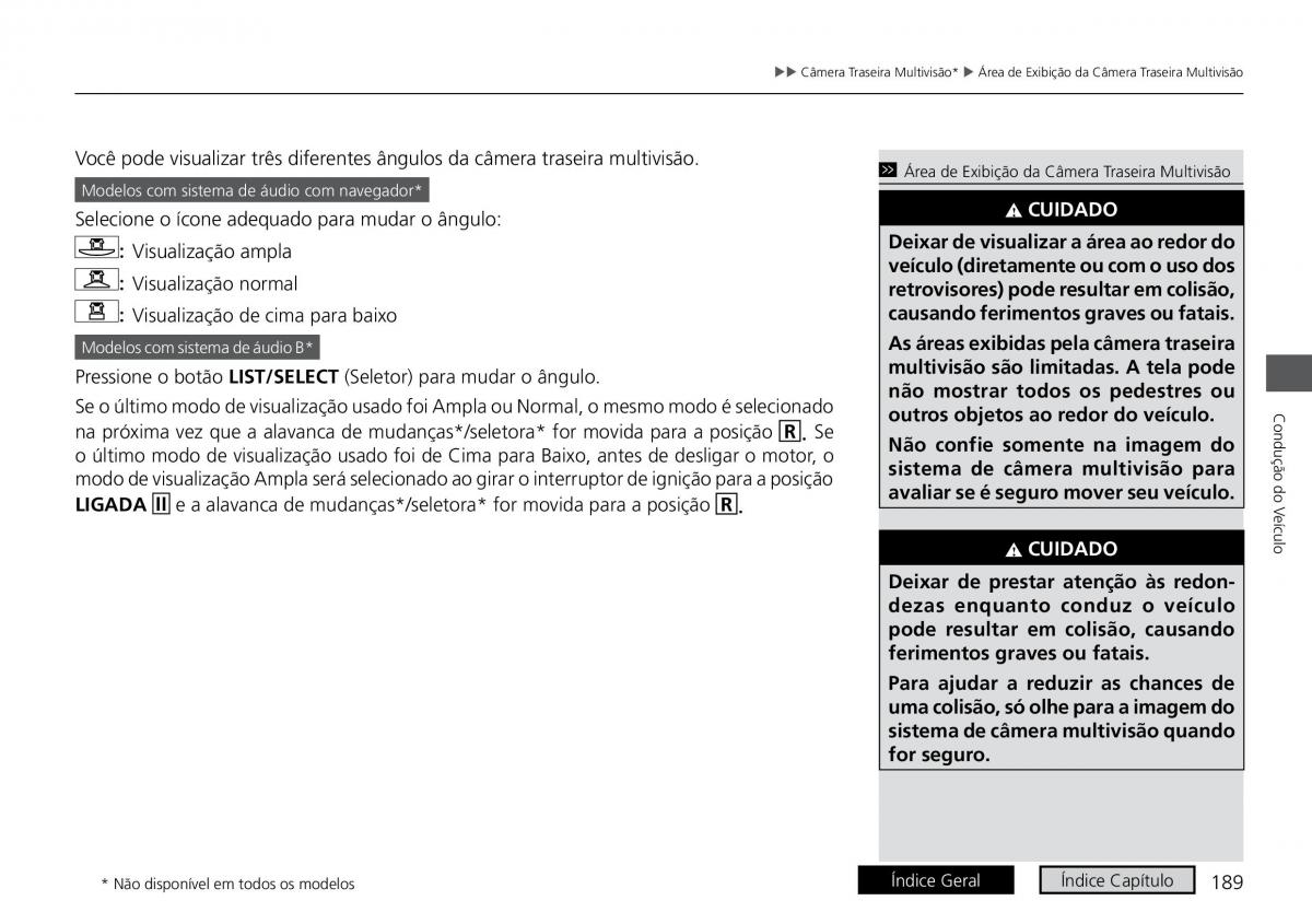 Honda HR V II 2 manual del propietario / page 197