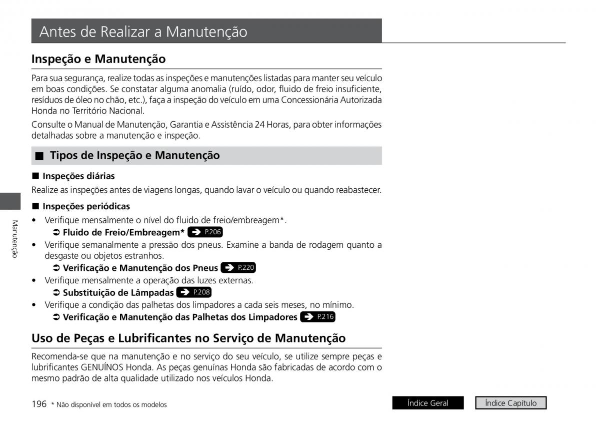 Honda HR V II 2 manual del propietario / page 204