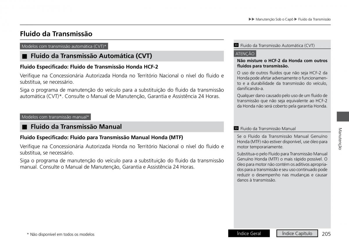 Honda HR V II 2 manual del propietario / page 213