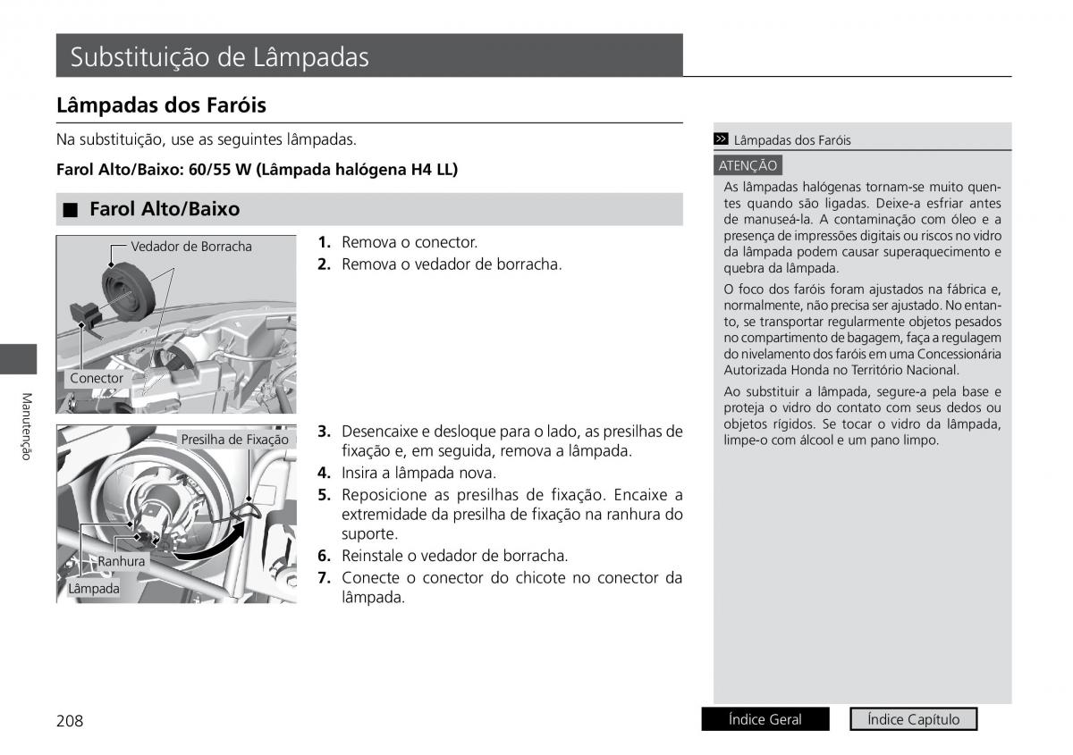 Honda HR V II 2 manual del propietario / page 216