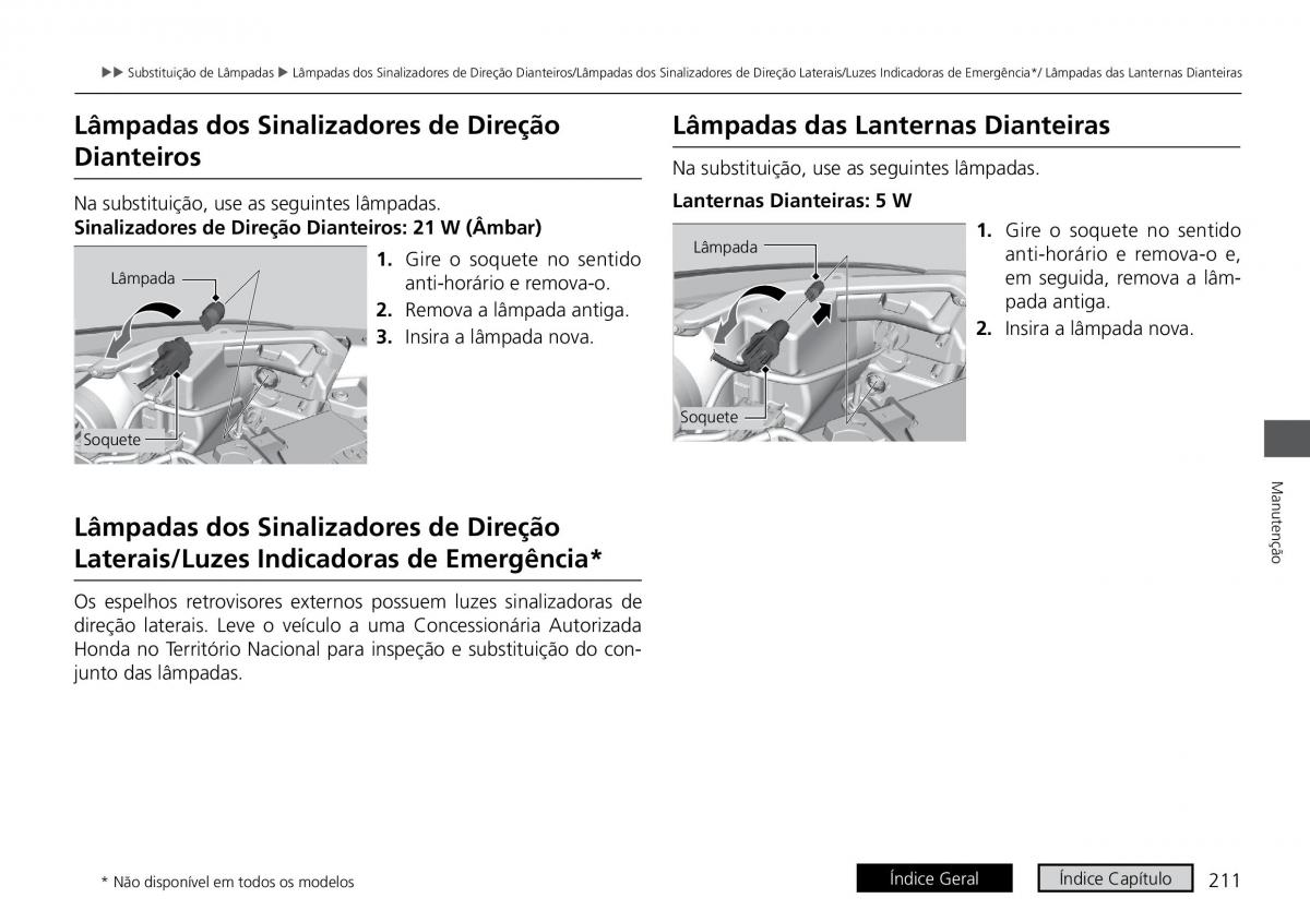 Honda HR V II 2 manual del propietario / page 219