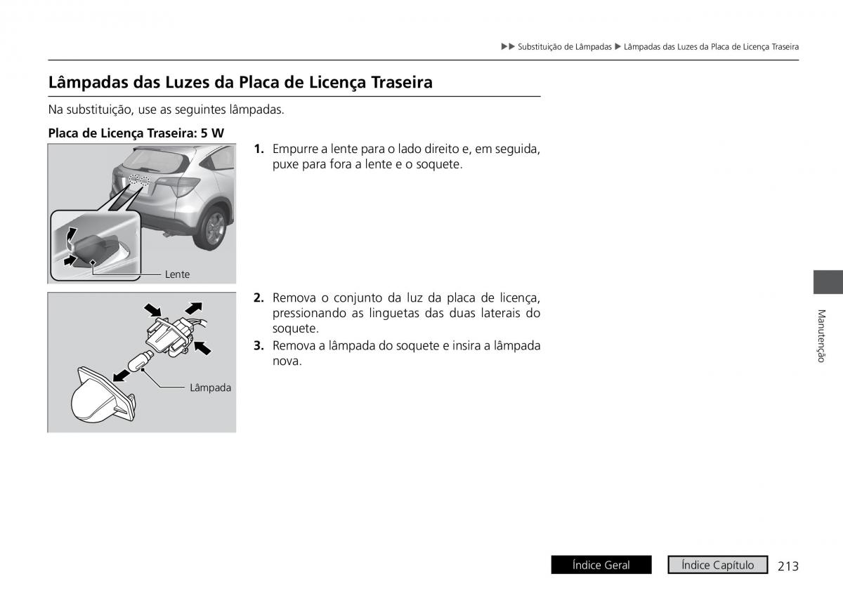 Honda HR V II 2 manual del propietario / page 221