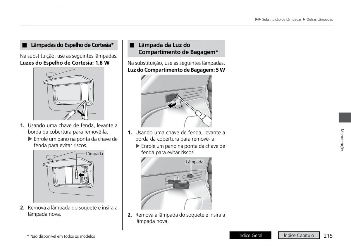 Honda HR V II 2 manual del propietario / page 223