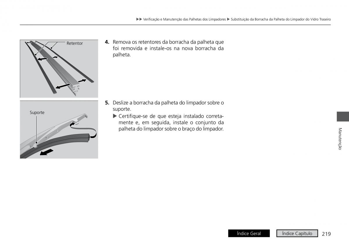 Honda HR V II 2 manual del propietario / page 227