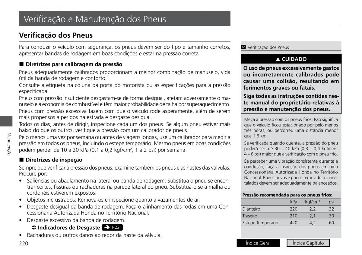 Honda HR V II 2 manual del propietario / page 228