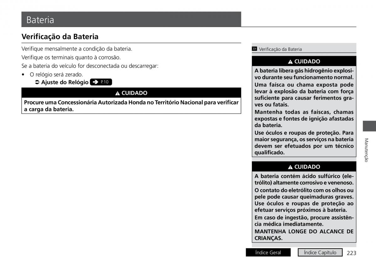 Honda HR V II 2 manual del propietario / page 231