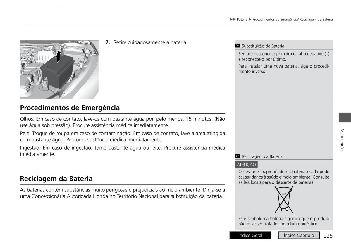 Honda HR V II 2 manual del propietario / page 233