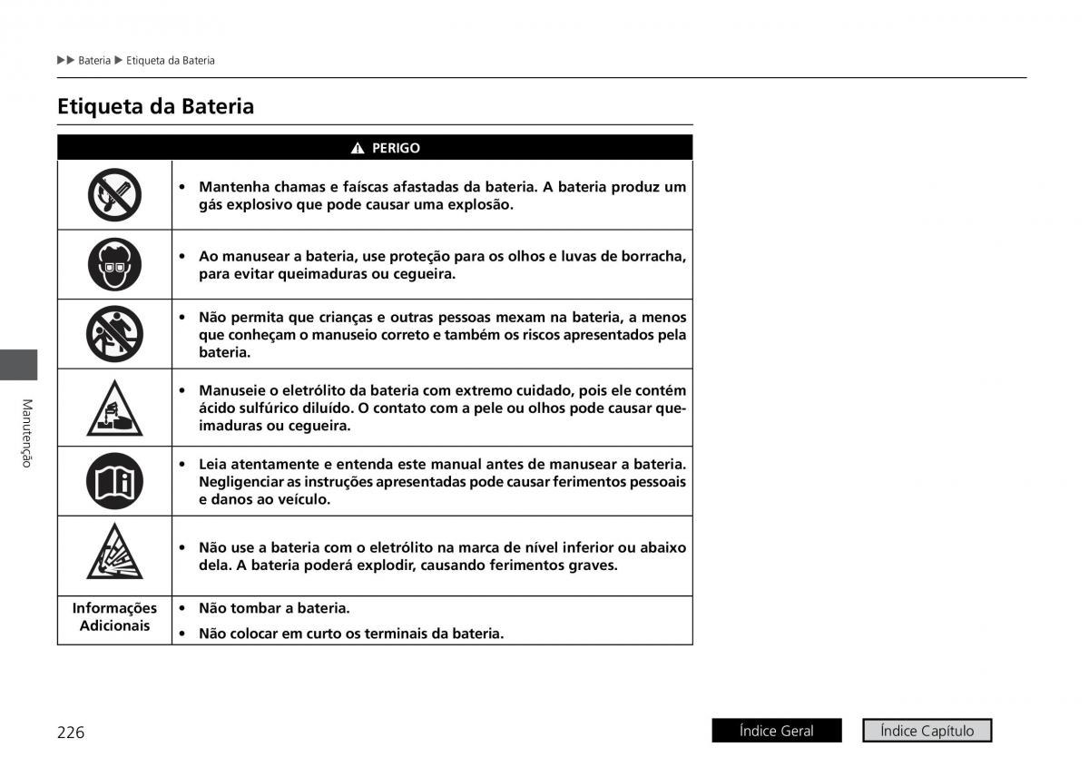 Honda HR V II 2 manual del propietario / page 234