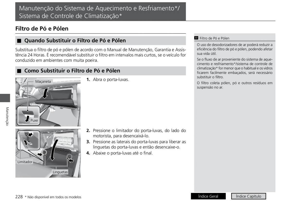 Honda HR V II 2 manual del propietario / page 236