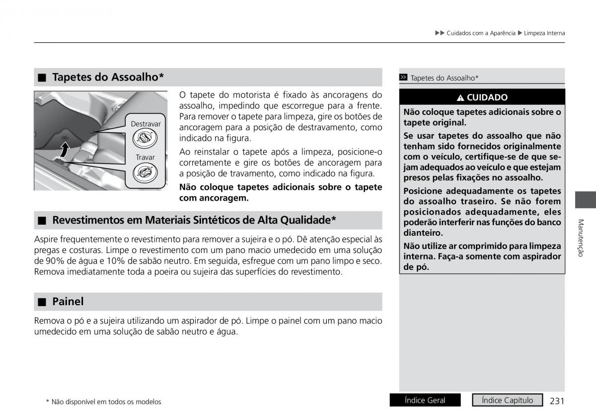 Honda HR V II 2 manual del propietario / page 239