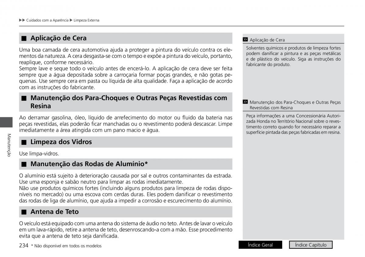 Honda HR V II 2 manual del propietario / page 242