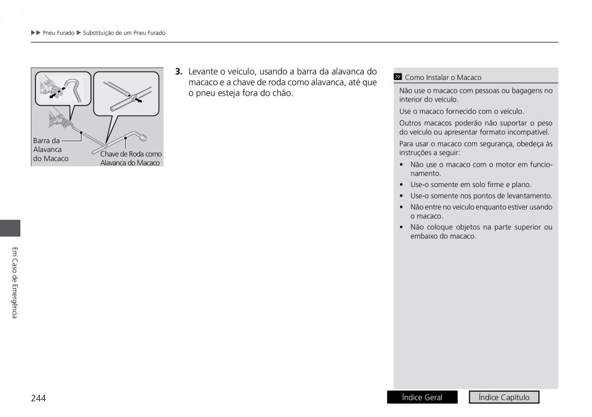 Honda HR V II 2 manual del propietario / page 252