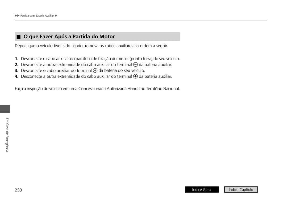 Honda HR V II 2 manual del propietario / page 258